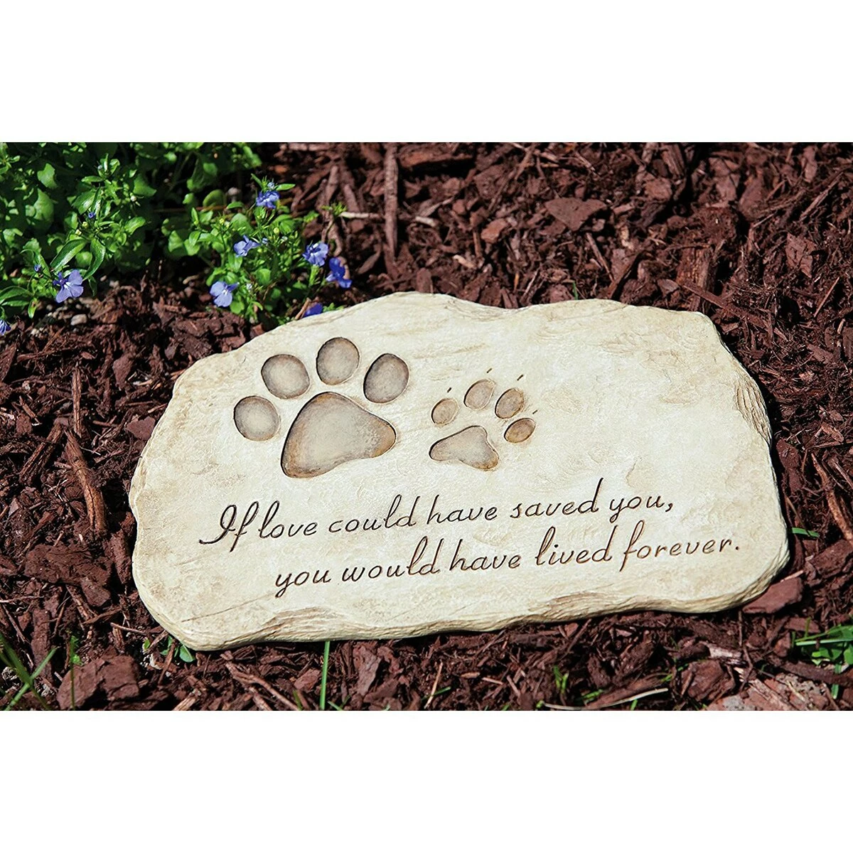 Discount ๐ Lawn & Garden Decor Evergreen Pet Devotion Garden Stone ๐