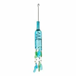 Outlet 🧨 Lawn & Garden Decor Evergreen Bottle Wind Chime 👍