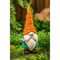 Discount 🔥 Lawn & Garden Decor Evergreen 13in. Red Ceramic Gnome Garden Statuary 🥰