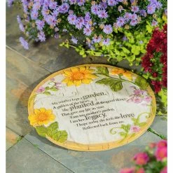 Cheap 💯 Lawn & Garden Decor Evergreen 👩 Mother Memorial Wishgivers Garden Stone 🌟