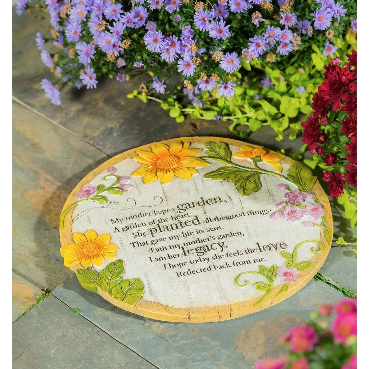 Cheap ๐ฏ Lawn & Garden Decor Evergreen ๐ฉ Mother Memorial Wishgivers Garden Stone ๐
