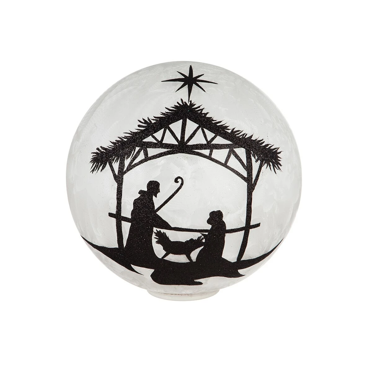 Budget 💯 Lawn & Garden Decor Evergreen Hologram Star & Angel Gazing Ball 😀 - Image 3