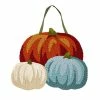 Best reviews of 😍 Lawn & Garden Decor Evergreen Pumpkin Trio Hooked Door Decor 🥰