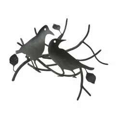 Promo ๐ Lawn & Garden Decor Evergreen ๐ Halloween Pumpkin Holder With Ravens On Branch ๐