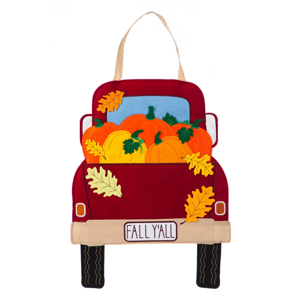 Brand new π Lawn & Garden Decor Evergreen Fall Yβall Pickup Truck Door Decor π