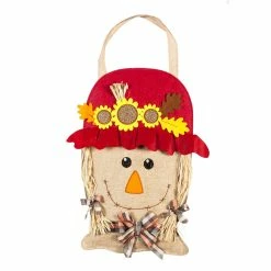 Wholesale ⭐ Lawn & Garden Decor Evergreen Mrs. Scarecrow Door Decor 🎉