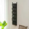 New 💯 Lawn & Garden Decor Evergreen Hanging 6 Pocket Wall Planter ✔️