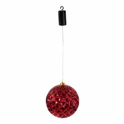 Deals 💯 Lawn & Garden Decor Evergreen 8" Shatterproof Twinkling LED Ornament ❤️