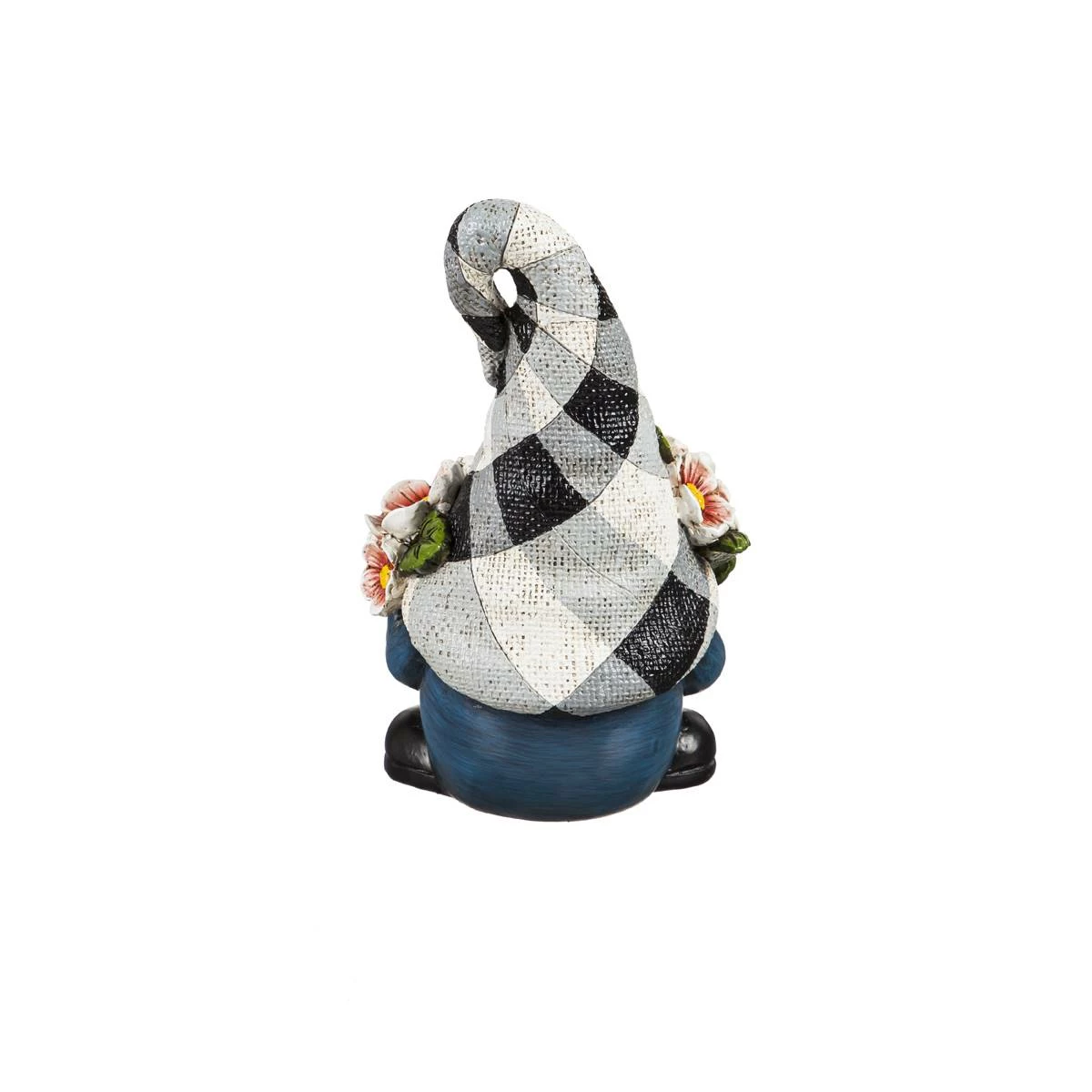 Promo 🎁 Lawn & Garden Decor Evergreen 8in. Gnome With Red Flower Garden Statuary ❤️ - Image 3