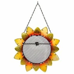 Flash Sale 😉 Lawn & Garden Decor Evergreen Sunflower Bird Feeder With Perch 🎉