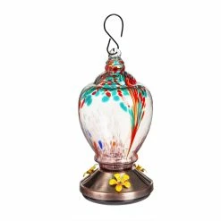 Best Sale ๐ Lawn & Garden Decor Evergreen Art Inspired Hummingbird Feeder โ