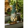 Best Pirce 😉 Lawn & Garden Decor Evergreen Festive LED Birch Gnome With Pine Tree Hat 🌟