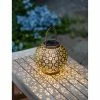 Hot Sale ✨ Lawn & Garden Decor Evergreen Solar Cut Out Lantern - Bronze 🔔