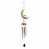 Top 10 😉 Lawn & Garden Decor Evergreen Solar Crackle Globe Moon Wind Chime ❤️