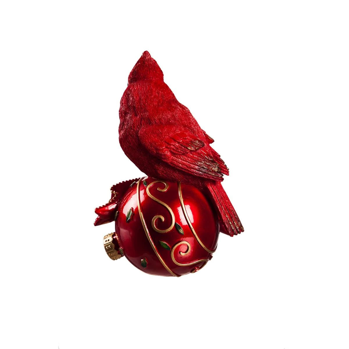 Wholesale โญ Decorative Accents Evergreen LED Color Cardinal Table Decor - Happy Holidays โ - Image 2