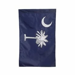 Outlet 🛒 Lawn & Garden Decor Evergreen South Carolina Applique Garden Flag ✨