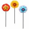 Coupon 😀 Lawn & Garden Decor Evergreen Whimsical Glass Plant Picks - Set Of 3 😍