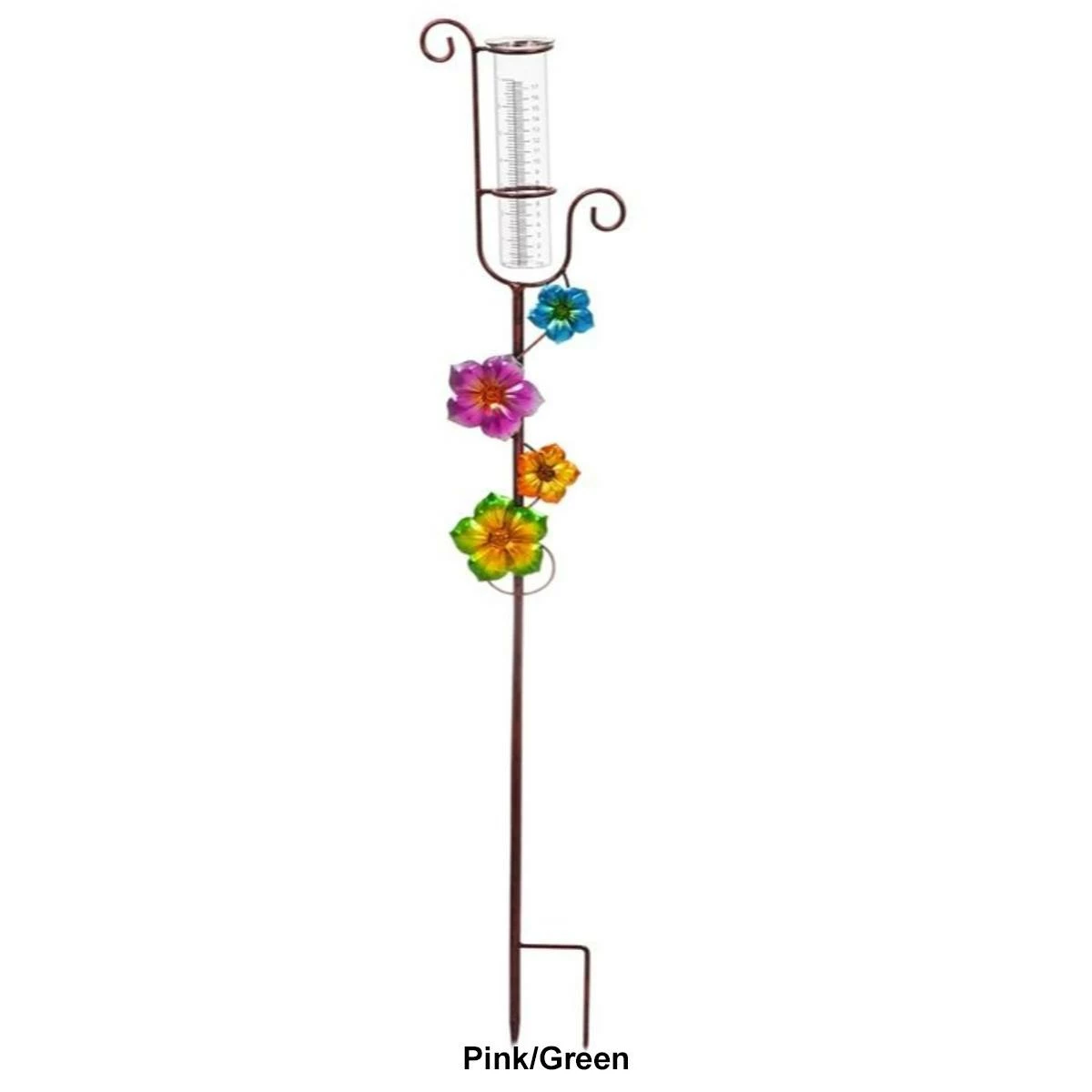 Cheap 😍 Lawn & Garden Decor Evergreen 42in. Floral Climbing Flower Rain Gauge 😀 - Image 3