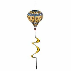 Best deal 🌟 Lawn & Garden Decor Evergreen Sunflower Check Balloon Spinner ✨