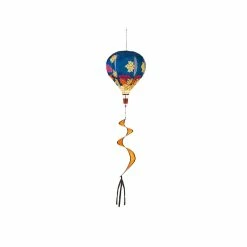 Budget 😍 Lawn & Garden Decor Evergreen Falling Leaves Animated Burlap Balloon Spinner 😍