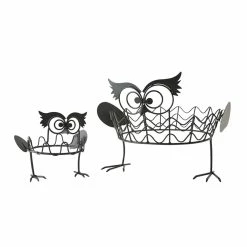 Deals ๐ Lawn & Garden Decor Evergreen Owl Pumpkin Holders - Set Of 2 ๐