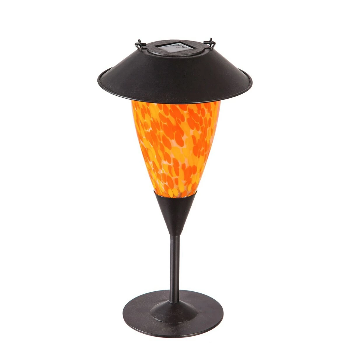 Flash Sale ๐ Outdoor Lighting Evergreen 3-in-1 Red And Orange Glass Solar Fire Flame Torch ๐งจ - Image 2