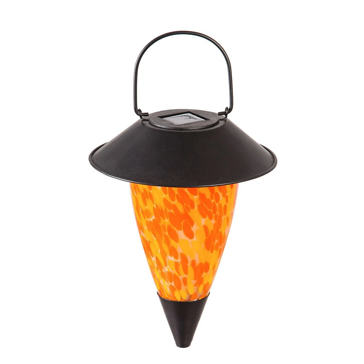 Flash Sale ๐ Outdoor Lighting Evergreen 3-in-1 Red And Orange Glass Solar Fire Flame Torch ๐งจ - Image 3